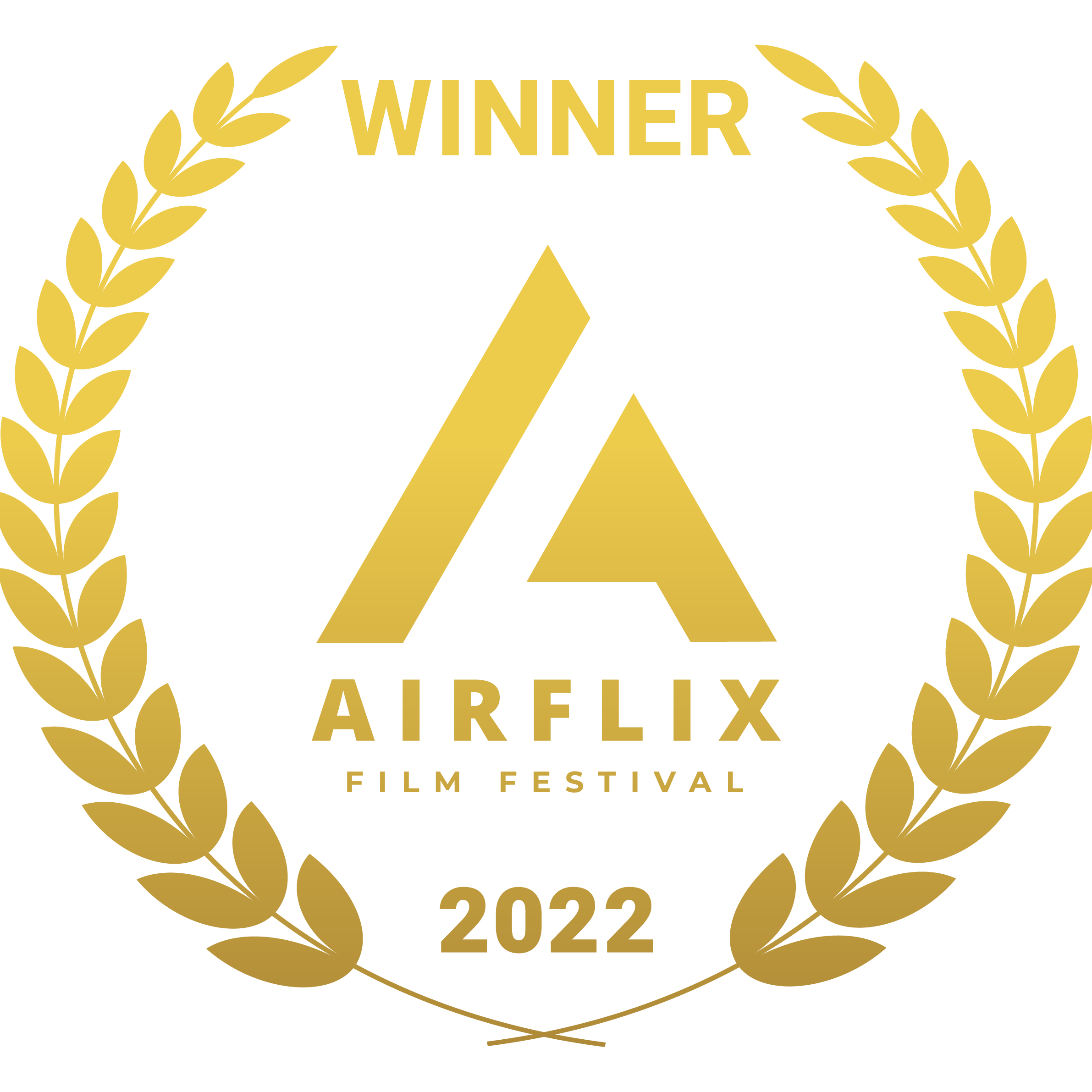 Airflix Winner Badge (1) Marc A. Gallo Wins Best Micro Film Award 2022