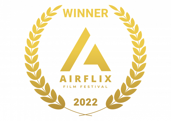 Airflix Winner Badge (1) Marc A. Gallo Wins Best Micro Film Award 2022