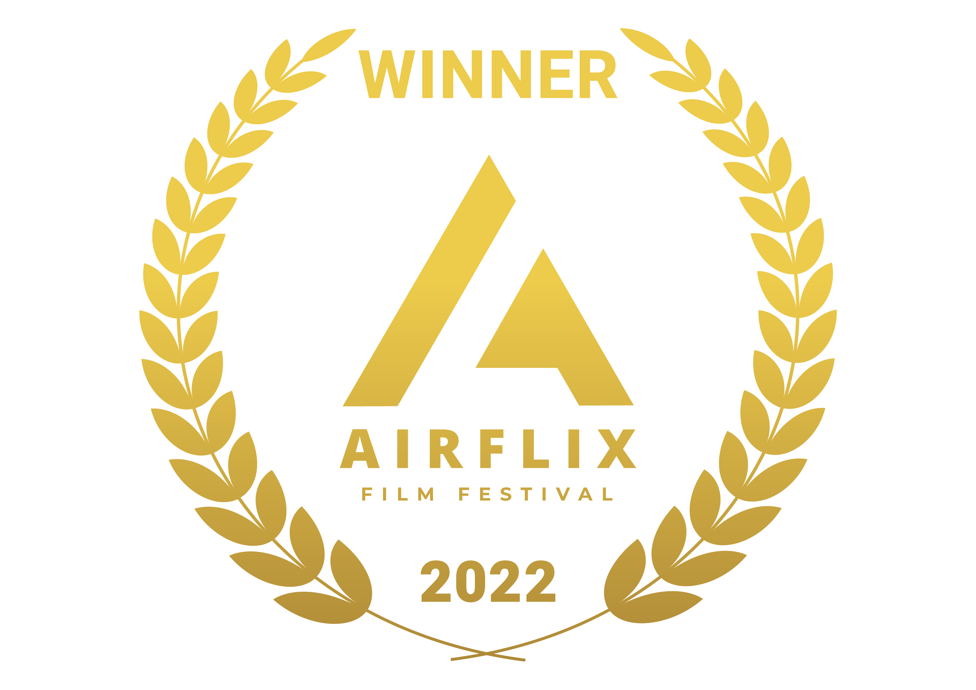 Airflix Winner Badge (1) Marc A. Gallo Wins Best Micro Film Award 2022