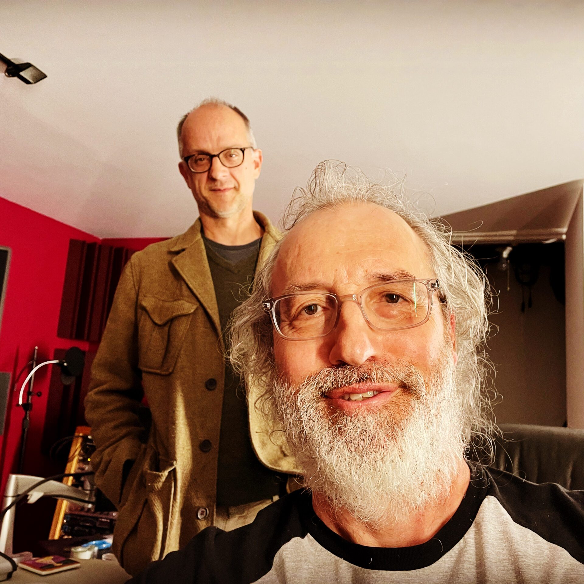 Barnett_Gallo Benjamin F. Barnett with Marc A. Gallo at Great Egg Studio