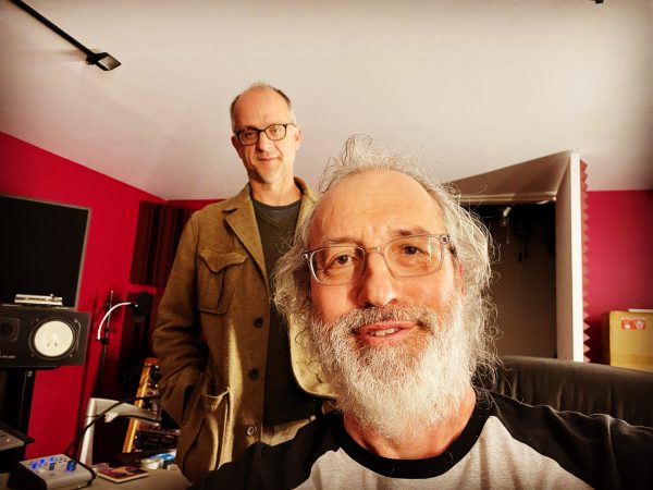Barnett_Gallo Benjamin F. Barnett with Marc A. Gallo at Great Egg Studio