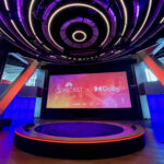 Ralph J Roberts Forum Stage for the Dolby Atmos Presentation