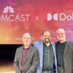 Chip Powell, Ellis Reid from Dolby & Marc A Gallo